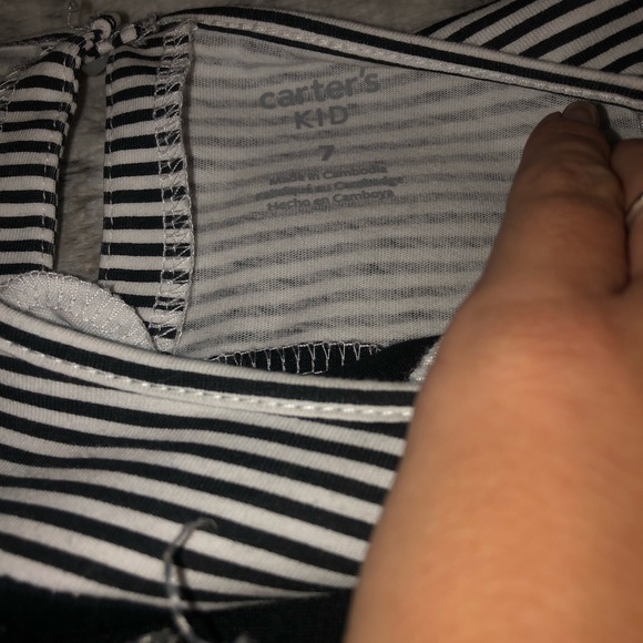 šHOST PICKš Carters sz 7 cat face chiffon bottom dress šā⬠- Picture 4 of 6